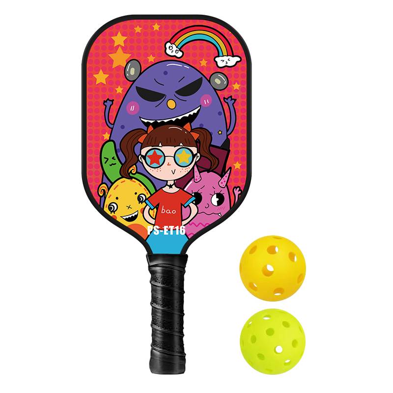 [PS-ET16] A racket of a glass fiber+two goals